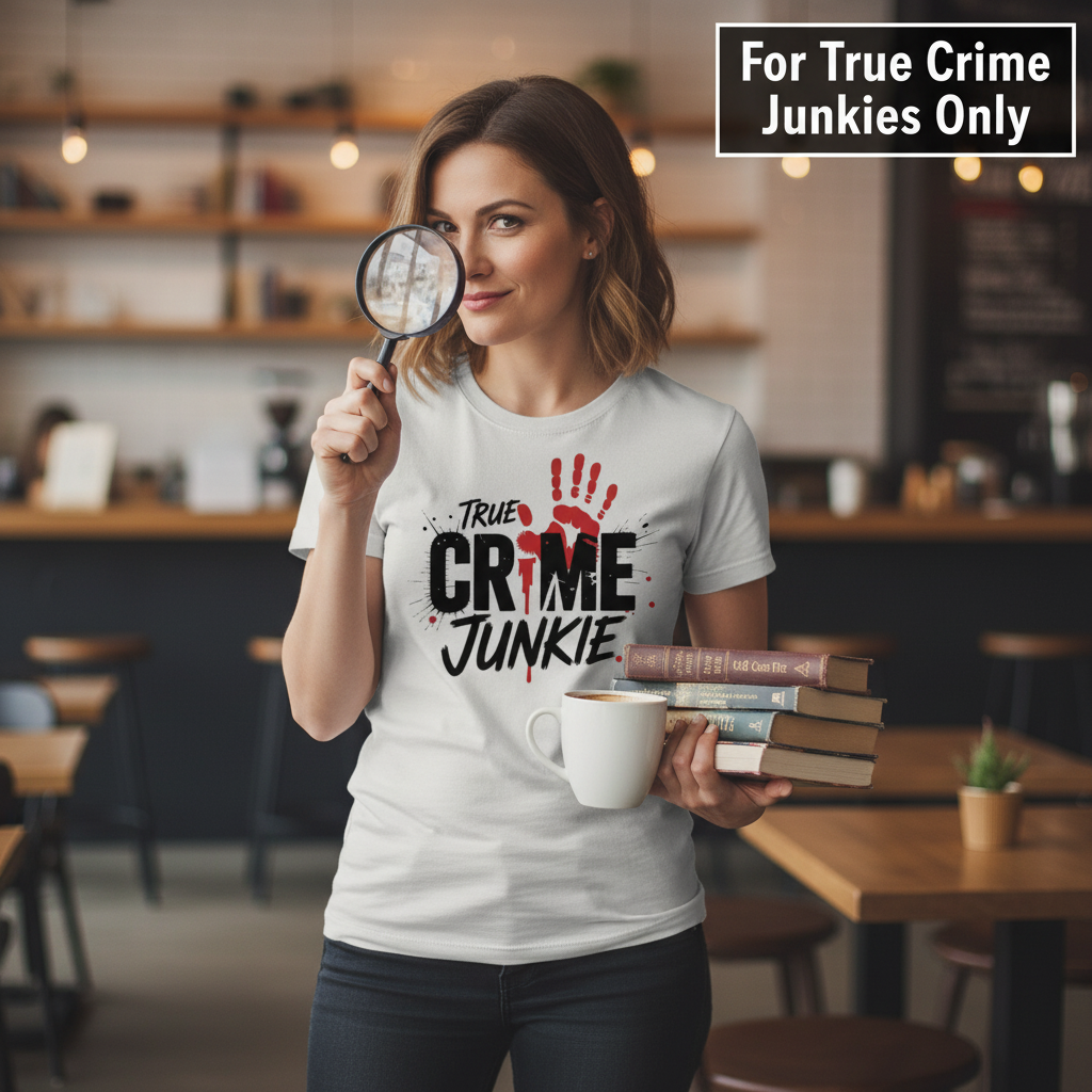 True Crime Junkie T-Shirt_prop_inteact