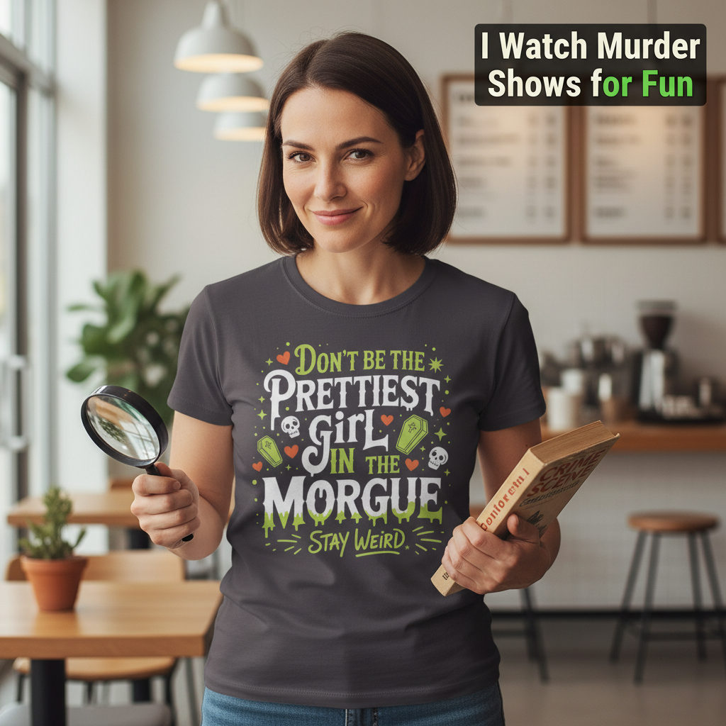 Prettiest Girl in the Morgue T-Shirt_prop_inteact