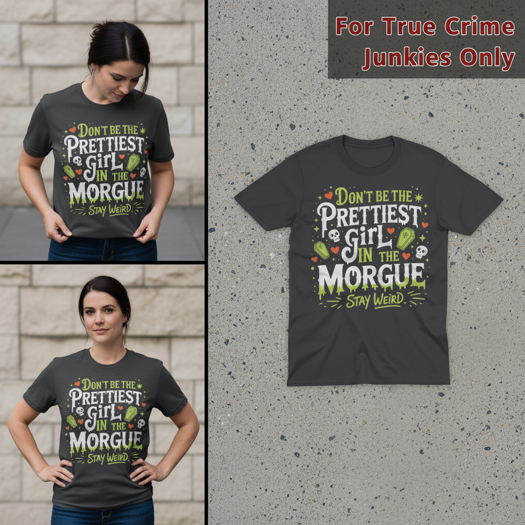 Prettiest Girl in the Morgue T-Shirt_3_panel