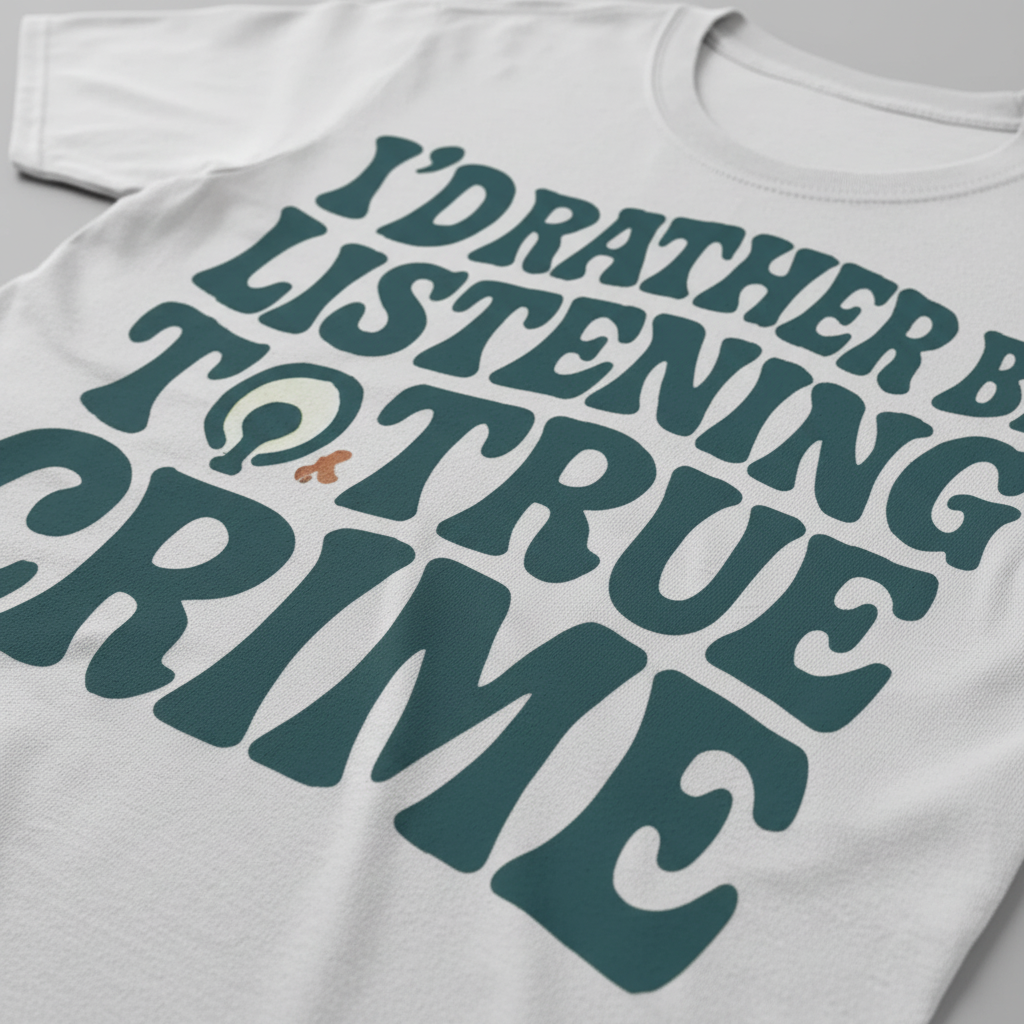 True Crime Obsession T-Shirt__detail
