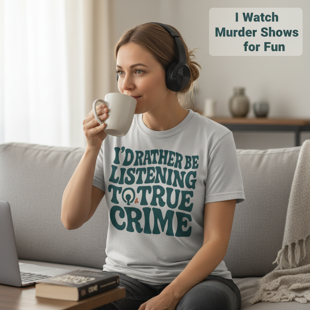 True Crime Obsession T-Shirt__use