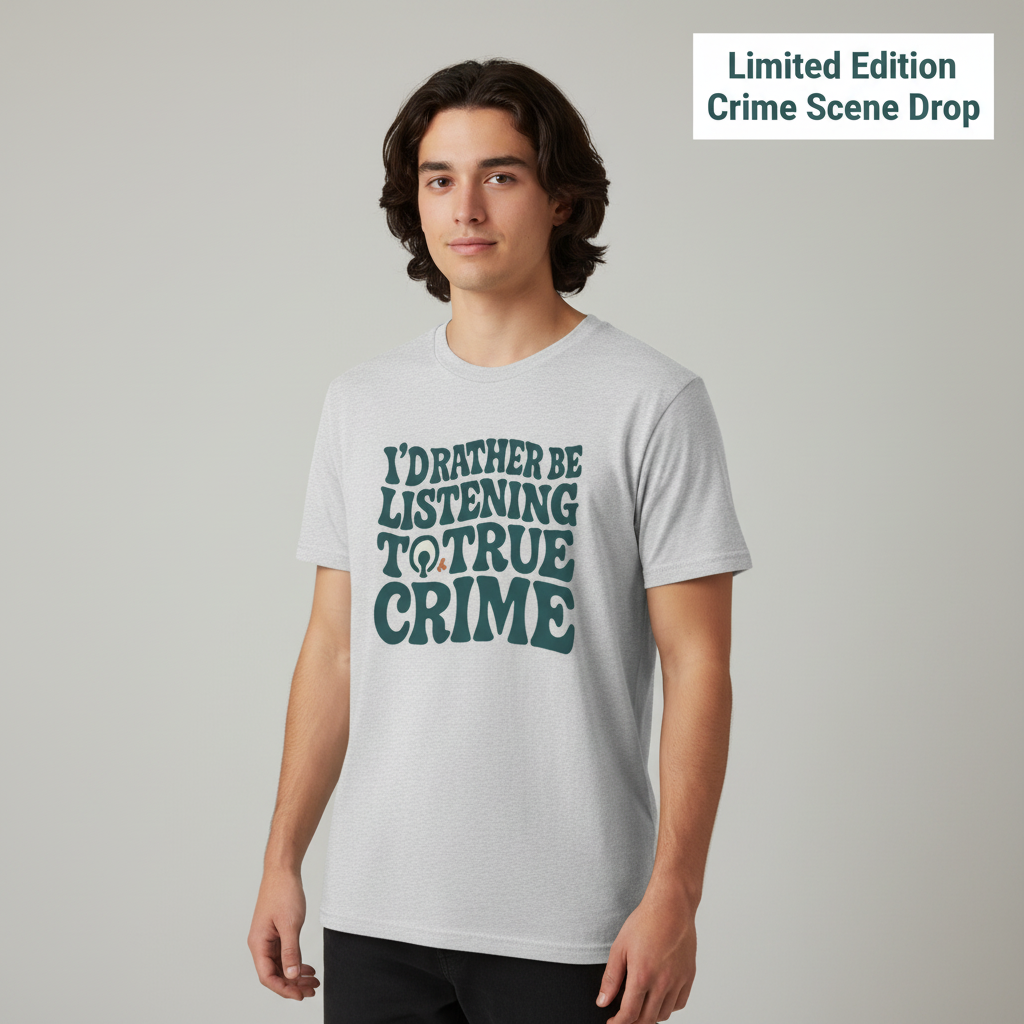 True Crime Obsession T-Shirt__space