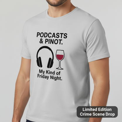 No Laws with Wine T-Shirt__space