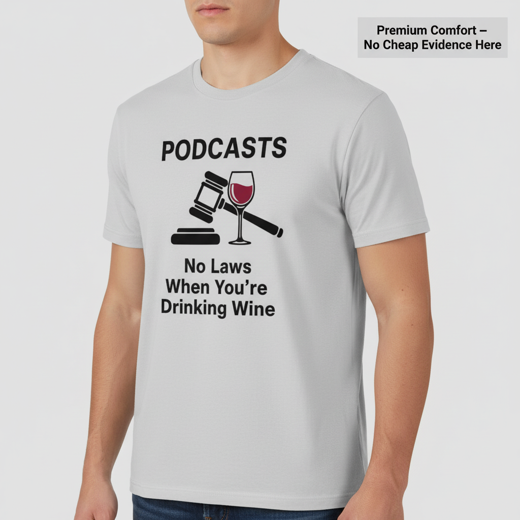 No Laws with Wine T-Shirt__benefit