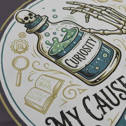 Curiosity Killed Me T-Shirt__detail