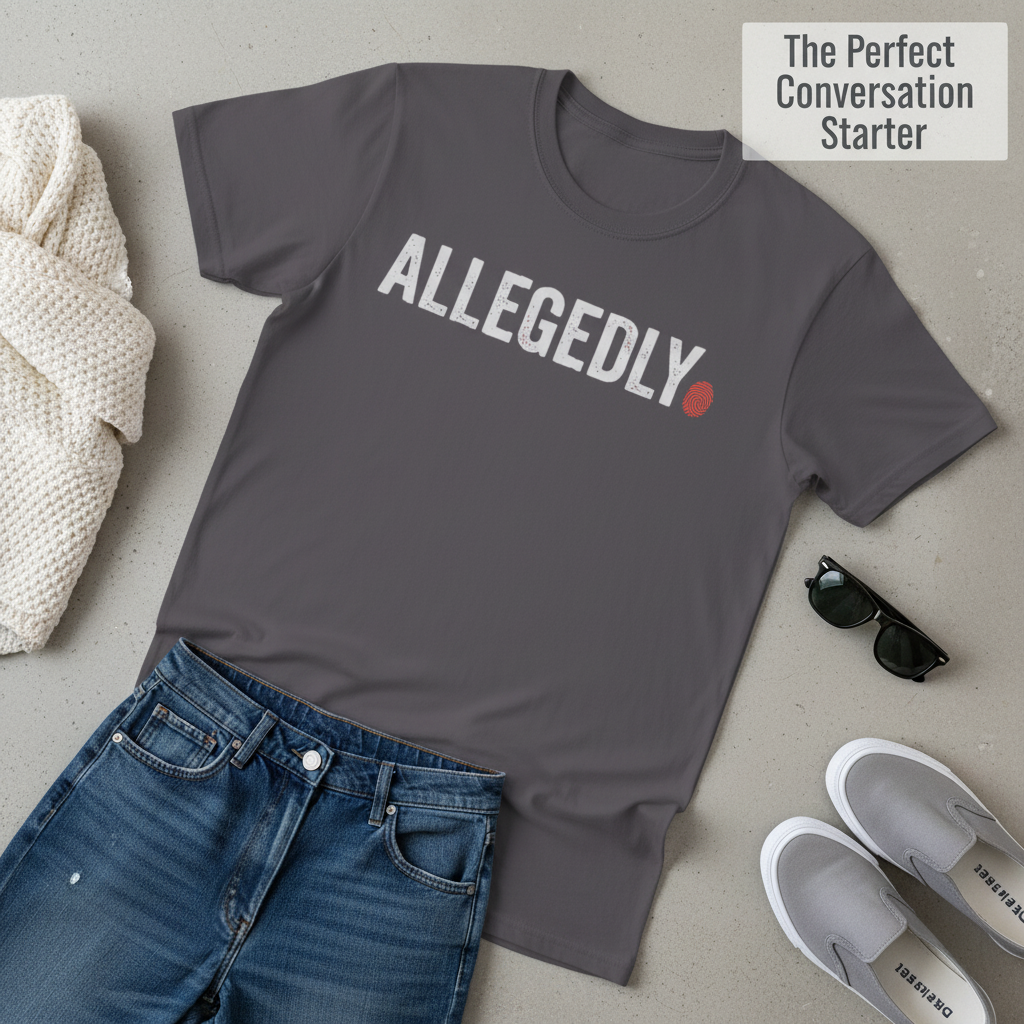 Allegedly Fingerprint T-Shirt__pair
