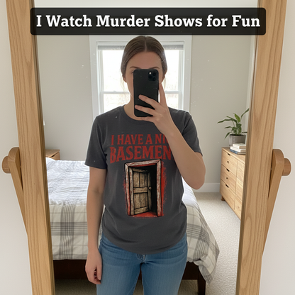 Nice Basement T-Shirt_mirror_selfie
