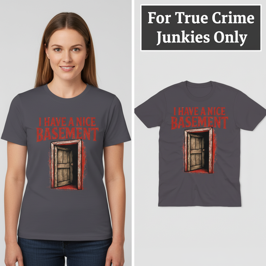 Nice Basement T-Shirt_model_flat