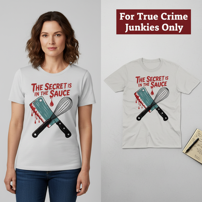 Secret Sauce Killer T-Shirt_model_flat