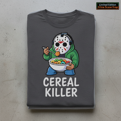 Cereal Killer T-Shirt_stacked_flatlay