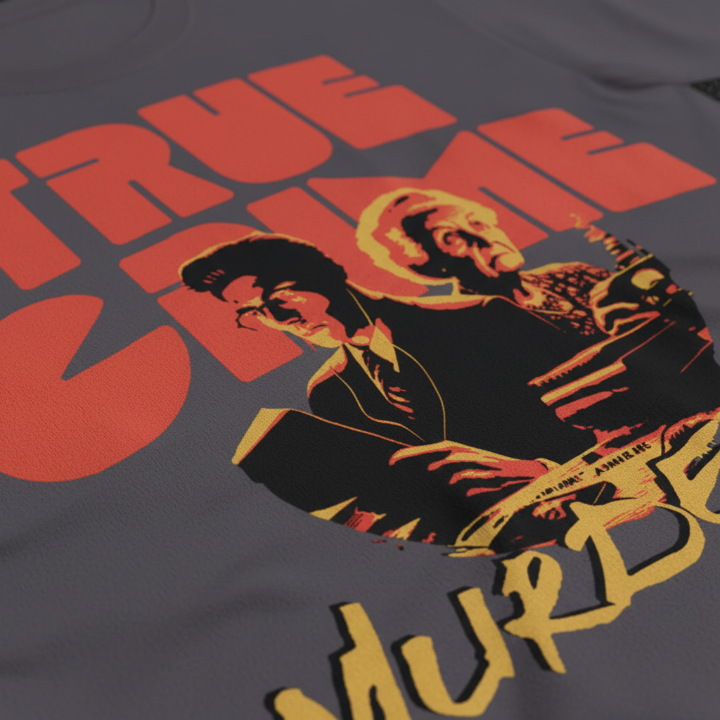 True Crime Murderino T-Shirt__detail