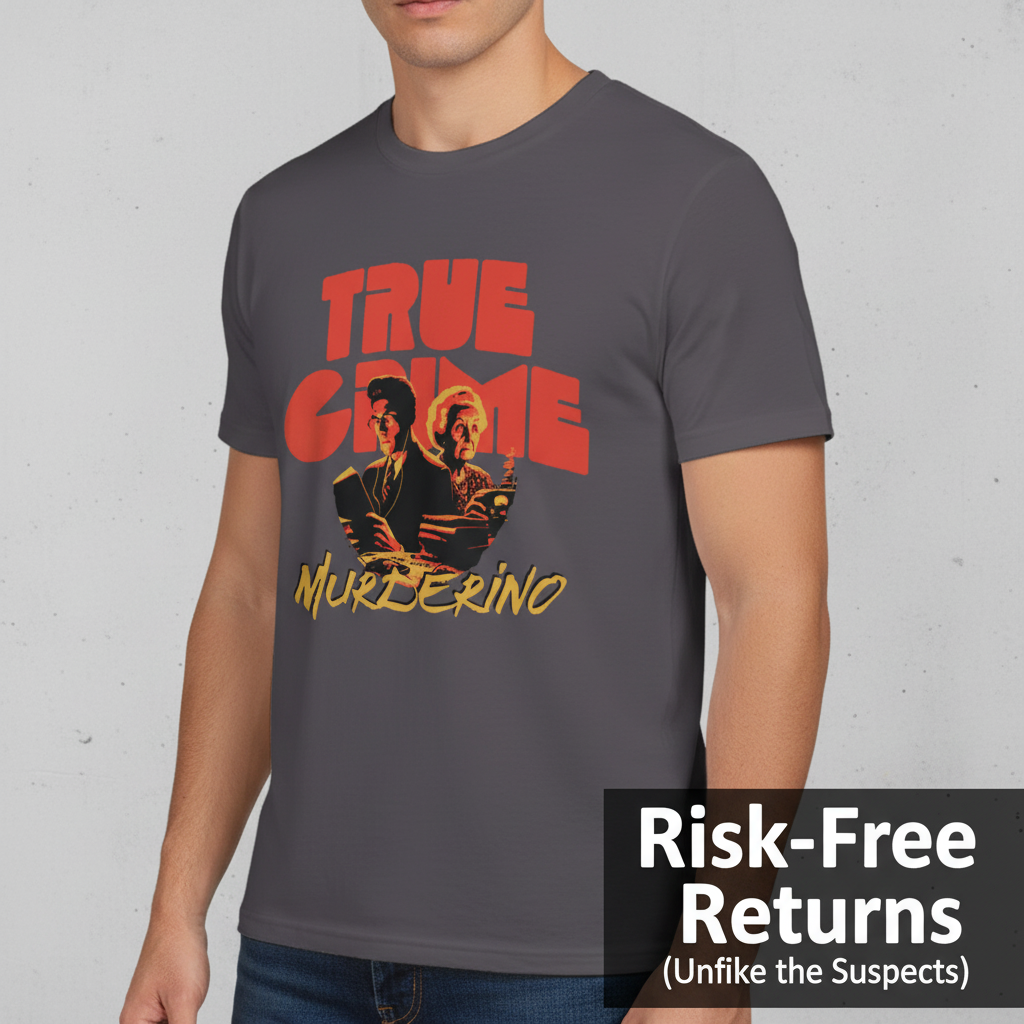 True Crime Murderino T-Shirt__space
