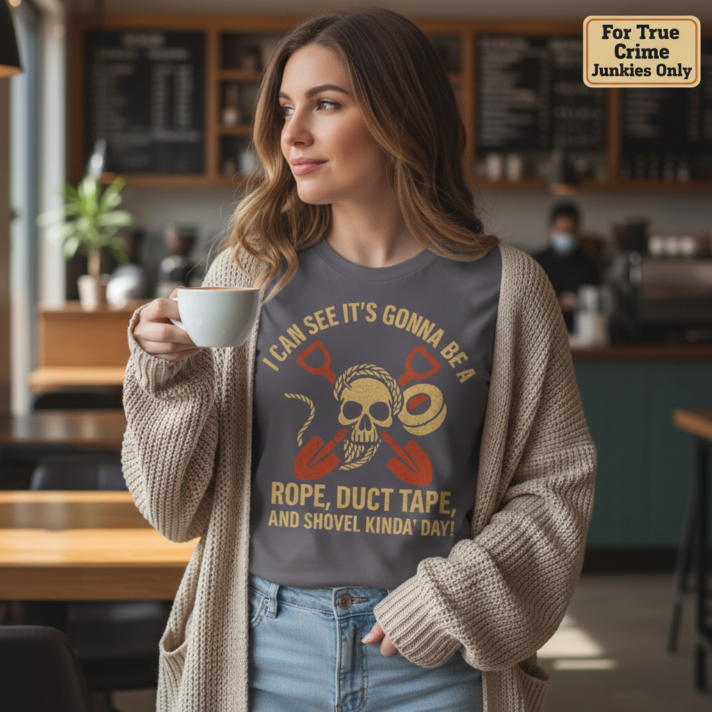 Rope, Duct Tape, and Shovel T-Shirt__lifestyle
