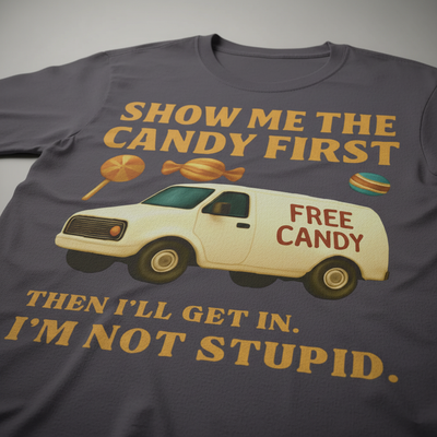 Show Me the Candy First T-Shirt__detail