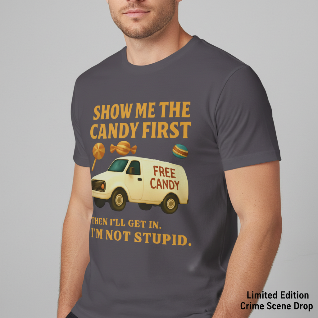 Show Me the Candy First T-Shirt__space