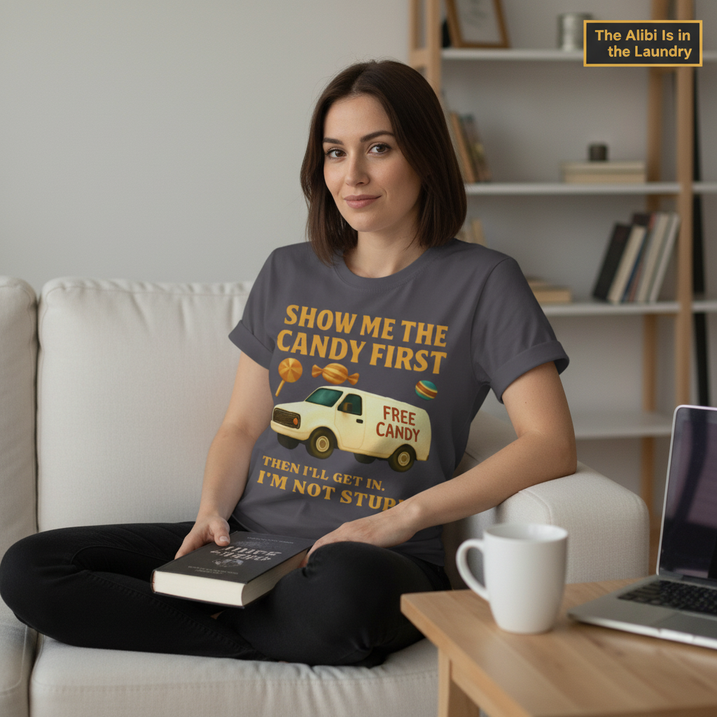 Show Me the Candy First T-Shirt__use