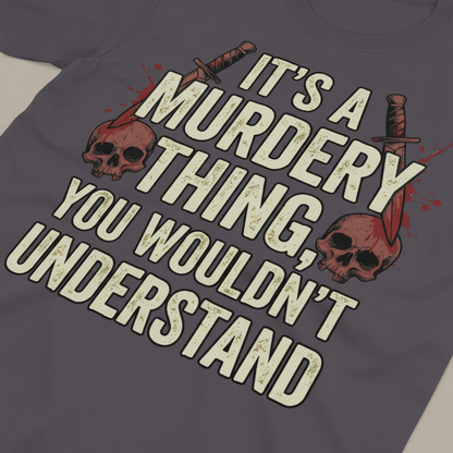 Murdery Thing T-Shirt__detail