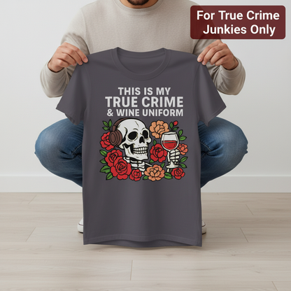 True Crime & Wine Uniform T-Shirt_dangle