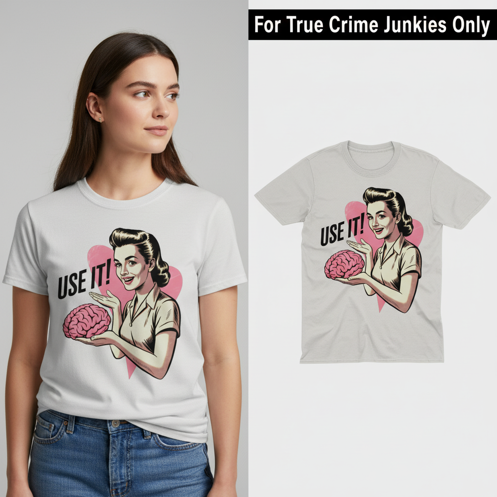 Use Your Brain T-Shirt_model_flat