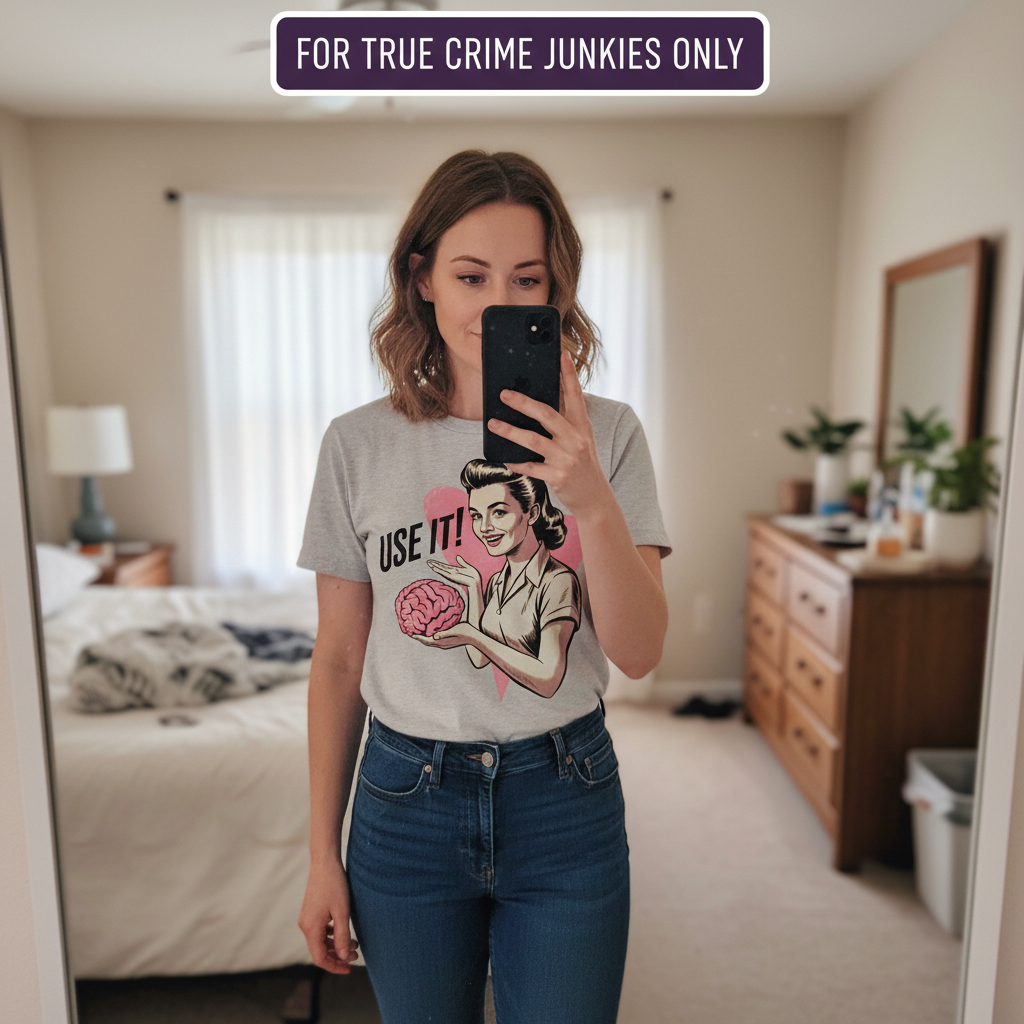 Use Your Brain T-Shirt_mirror_selfie