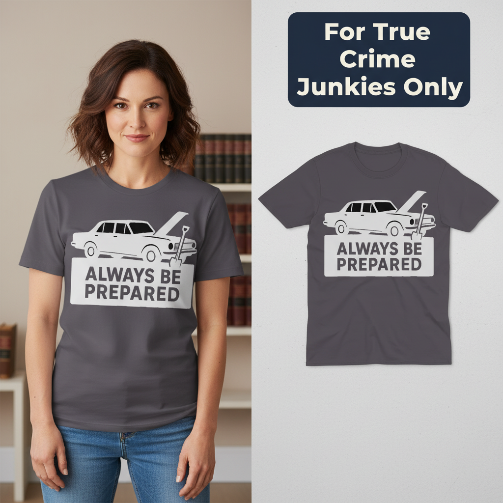 Always Be Prepared T-Shirt_model_flat