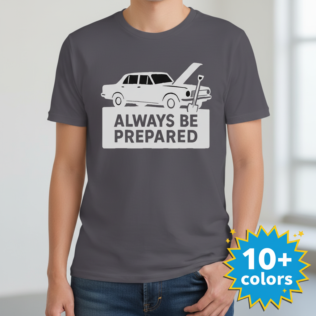 Always Be Prepared T-Shirt_badge