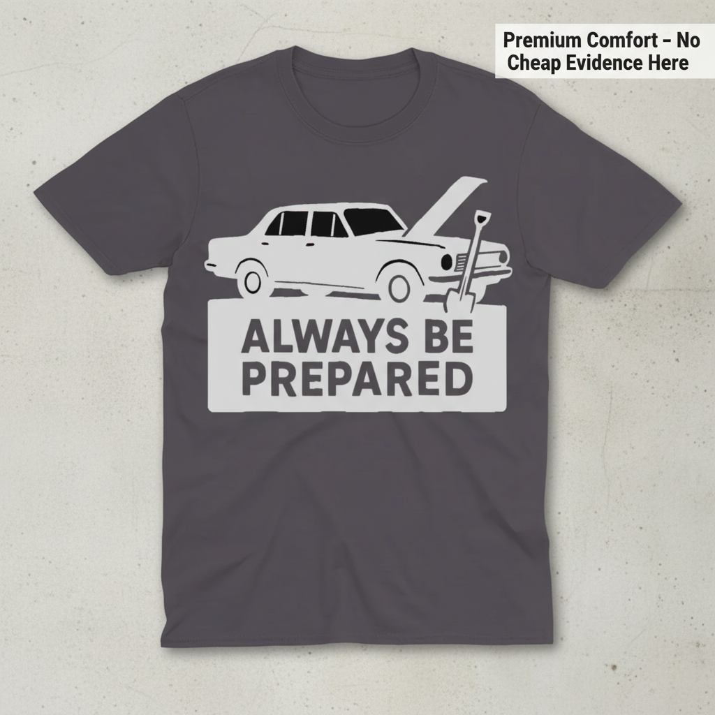 Always Be Prepared T-Shirt_clean