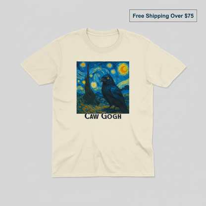 Caw Gogh T-Shirt_clean