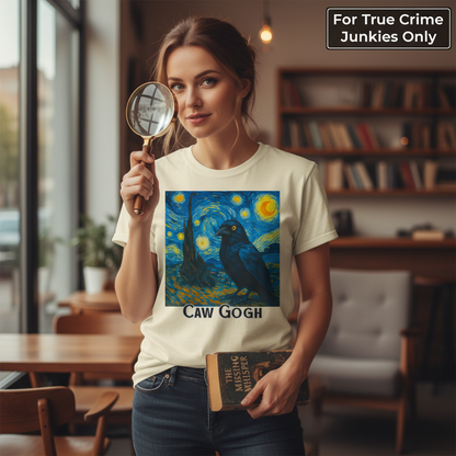 Caw Gogh T-Shirt_prop_inteact
