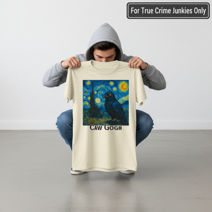 Caw Gogh T-Shirt_dangle