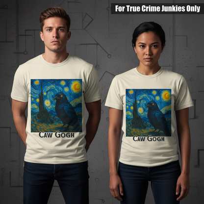 Caw Gogh T-Shirt_stoic