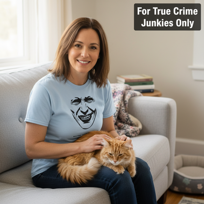 Resting Serial Killer Face T-Shirt_pet_companion