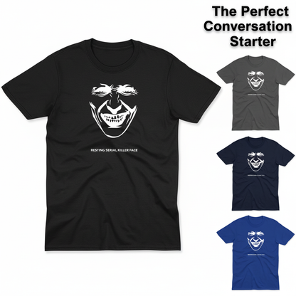 Resting Serial Killer Face T-Shirt_color_hero