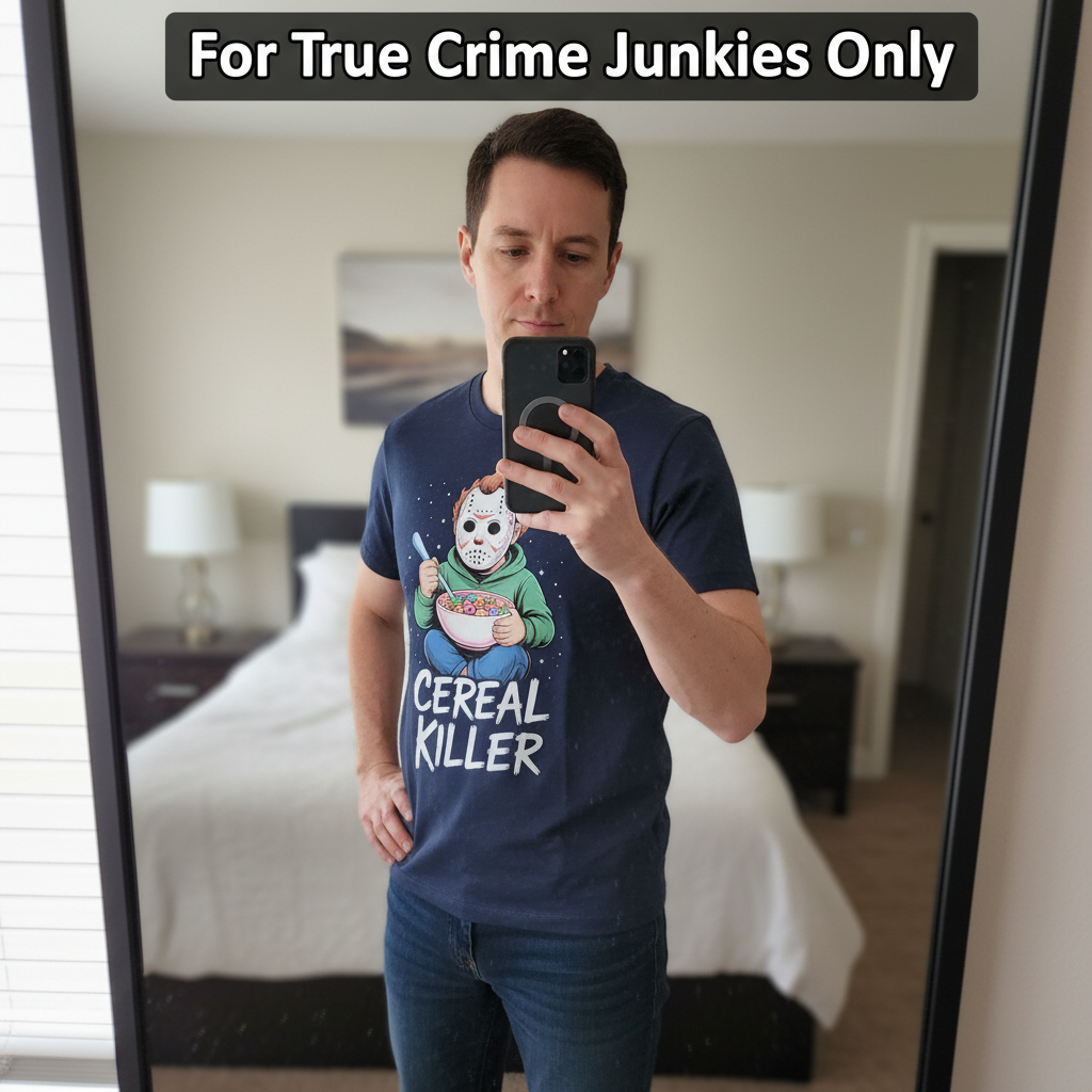 Cereal Killer T-Shirt_mirror_selfie