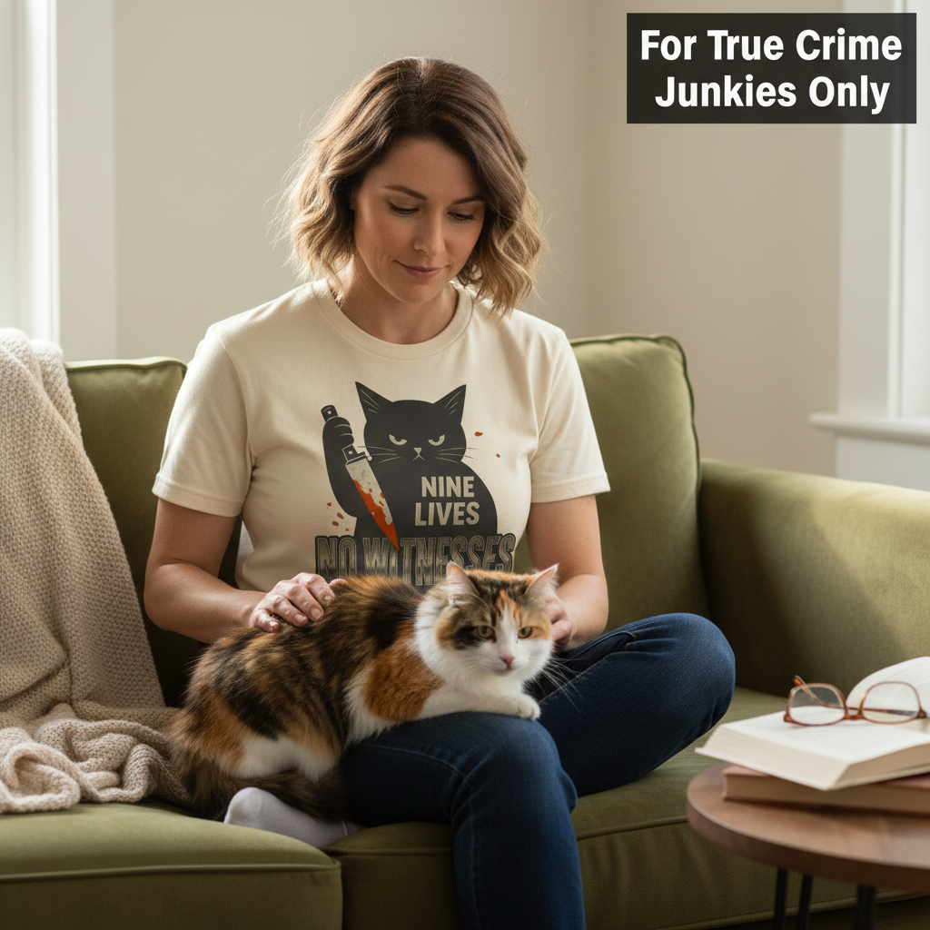Nine Lives No Witnesses T-Shirt_pet_companion