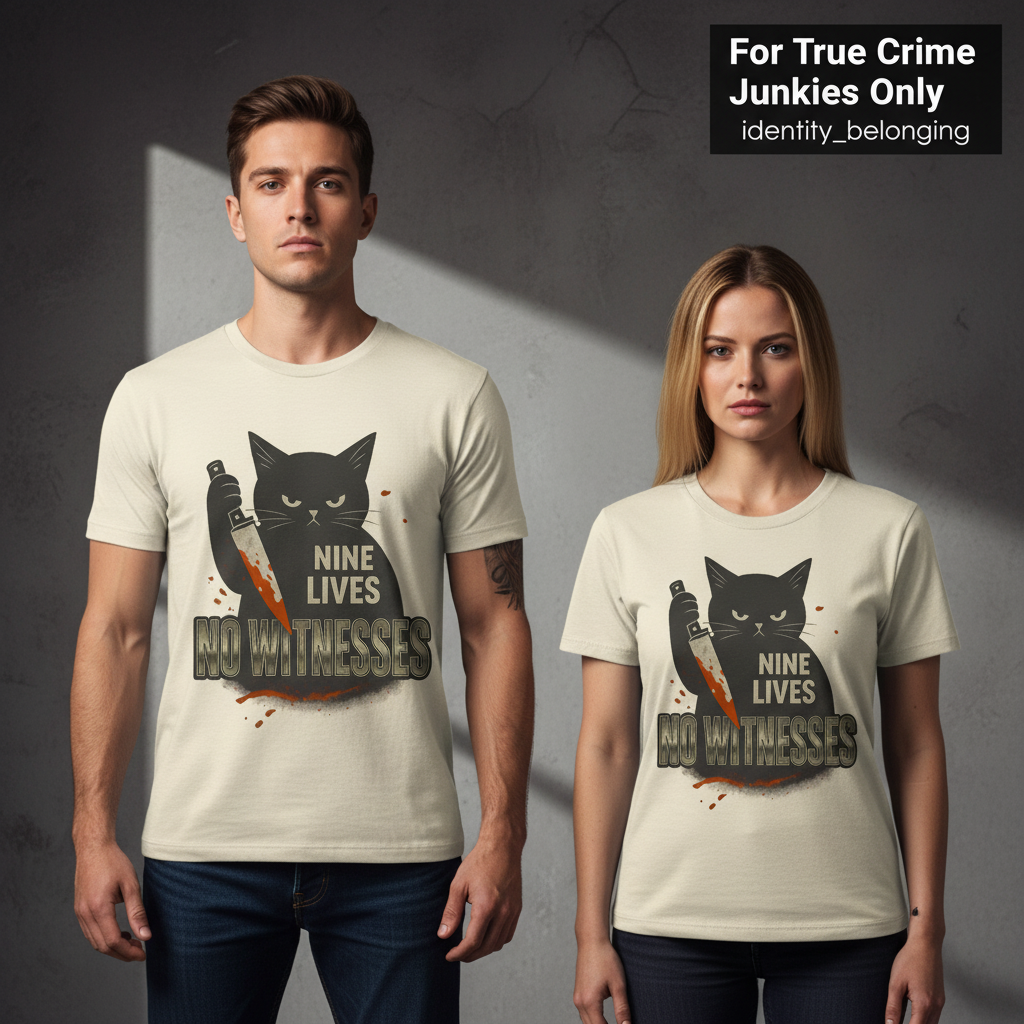 Nine Lives No Witnesses T-Shirt_stoic