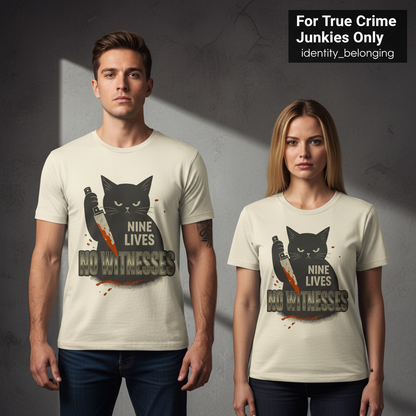 Nine Lives No Witnesses T-Shirt_stoic