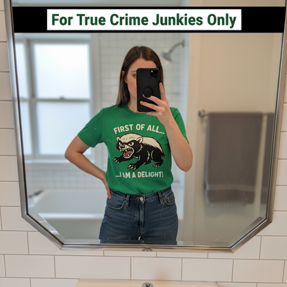 I Am a Delight T-Shirt_mirror_selfie