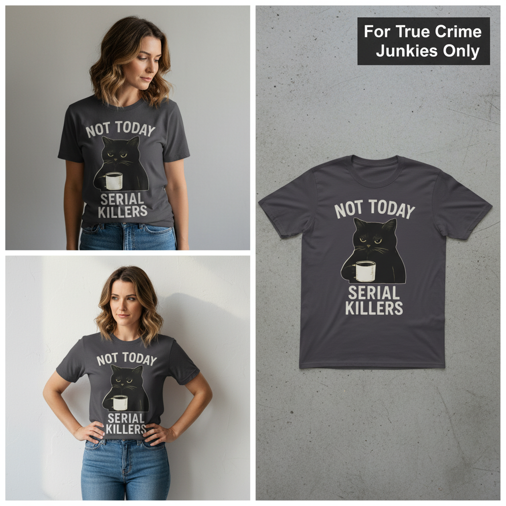 Not Today Serial Killers T-Shirt_3_panel