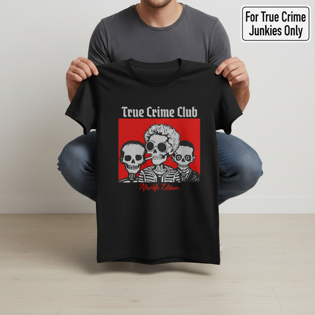 True Crime Club - Afterlife Edition T-shirt_dangle