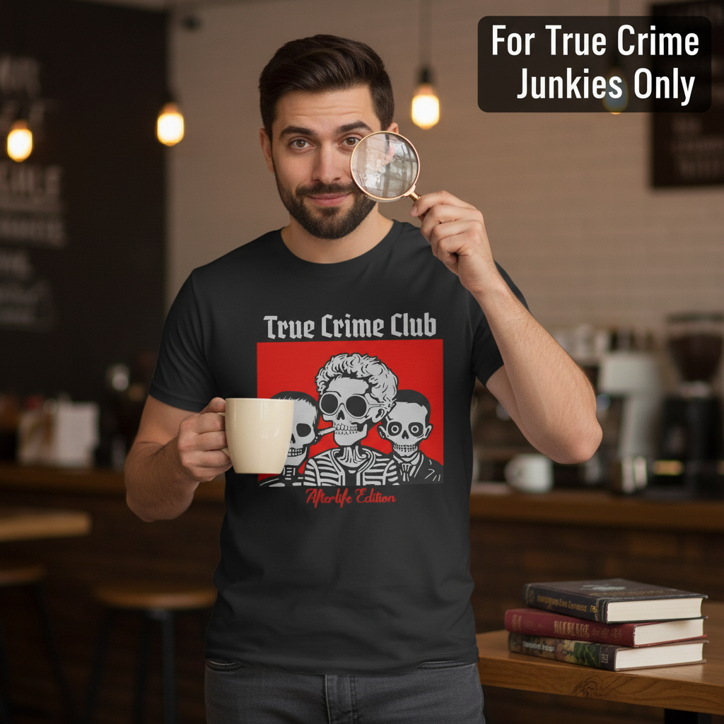 True Crime Club - Afterlife Edition T-shirt_prop_inteact