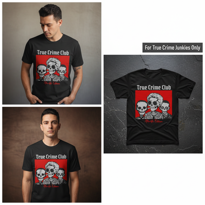 True Crime Club - Afterlife Edition T-shirt_3_panel