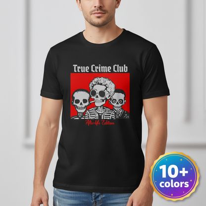 True Crime Club - Afterlife Edition T-shirt_badge