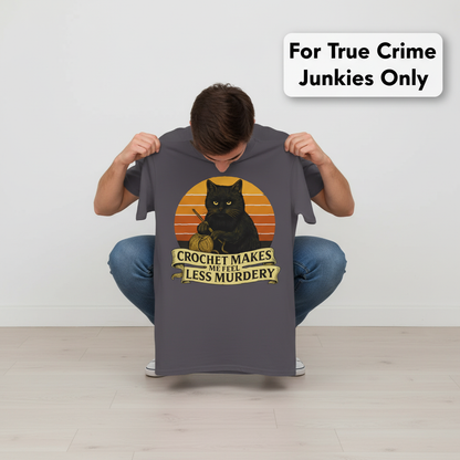 Less Murdery Crochet Cat T-Shirt_dangle