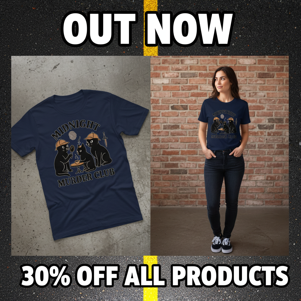 Midnight Murder Club T-Shirt_pet_companion