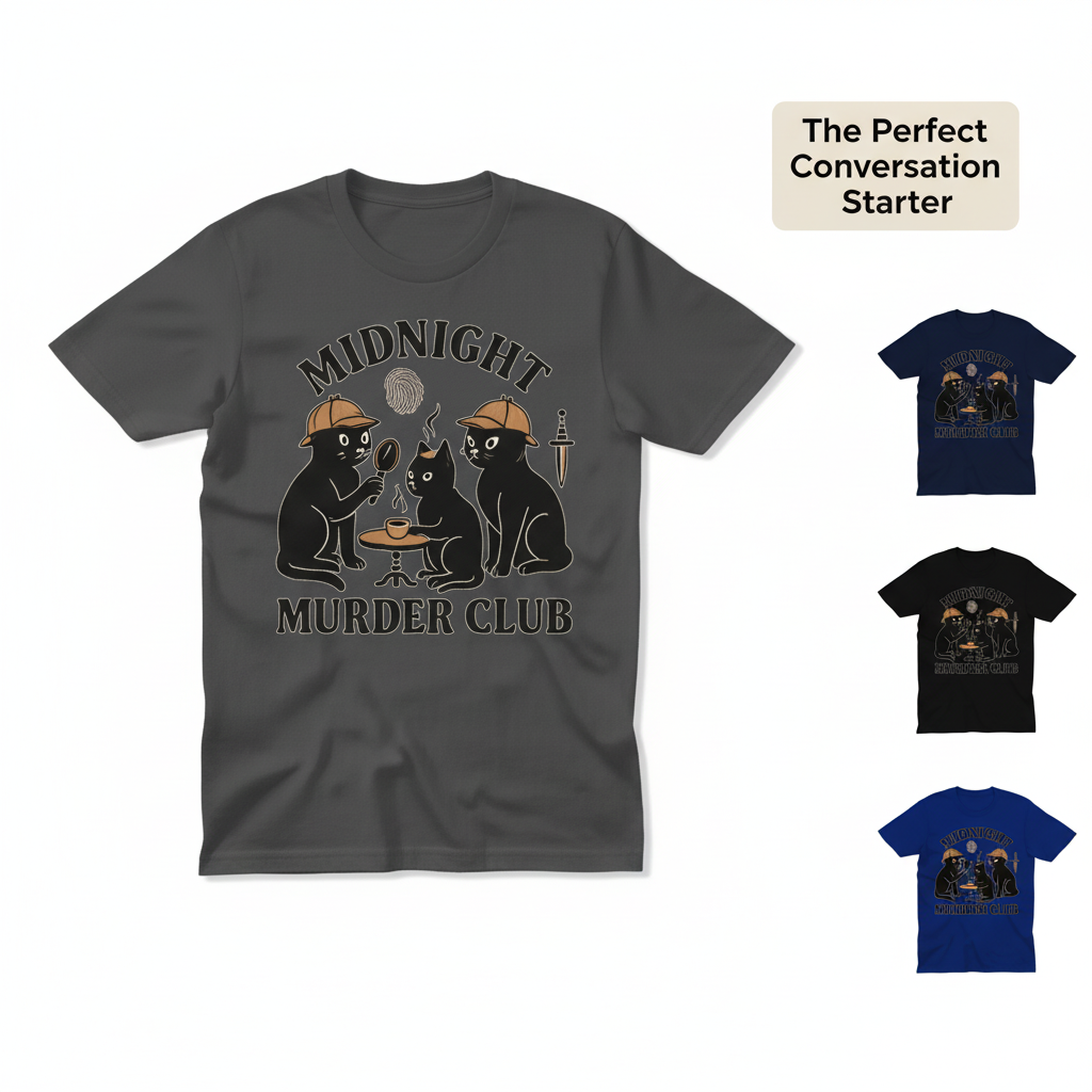 Midnight Murder Club T-Shirt_color_hero