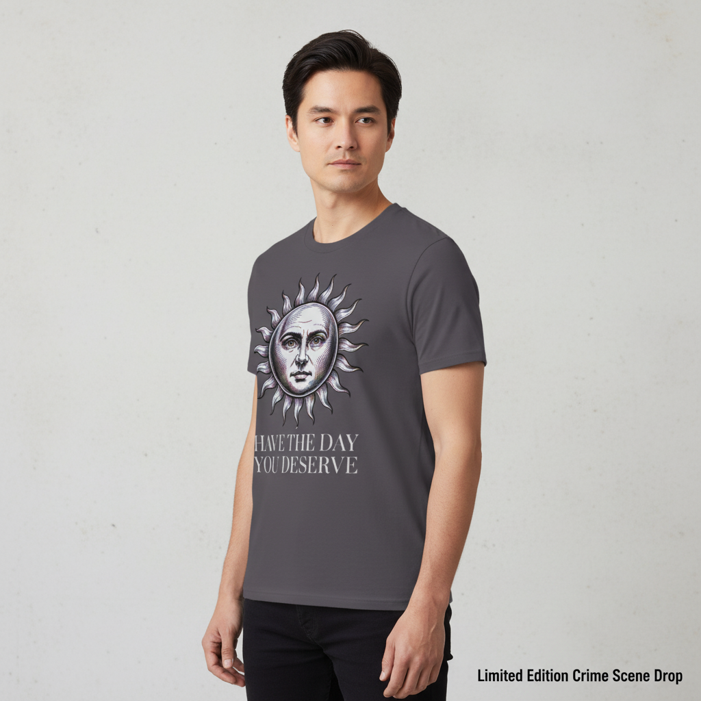 Have the Day You Deserve T-Shirt__space