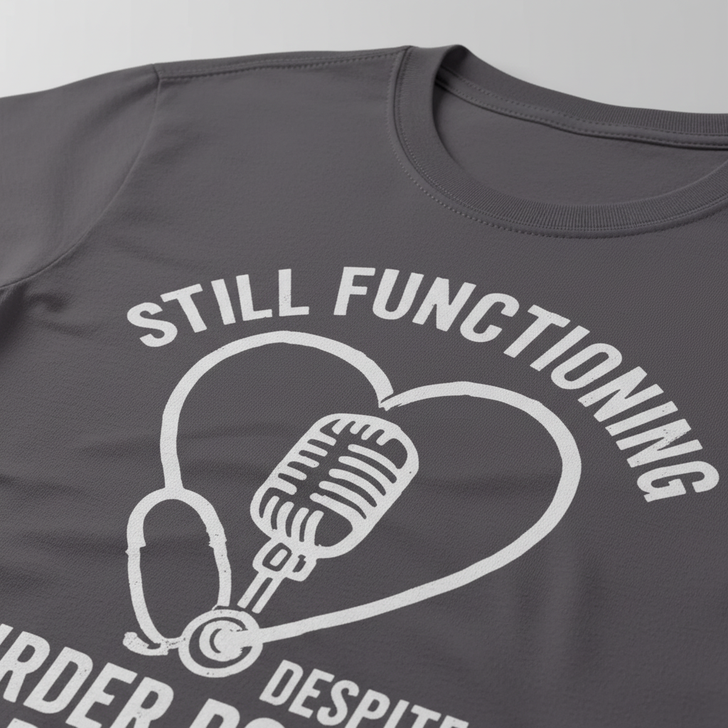 Murder Podcast Addiction T-Shirt__detail