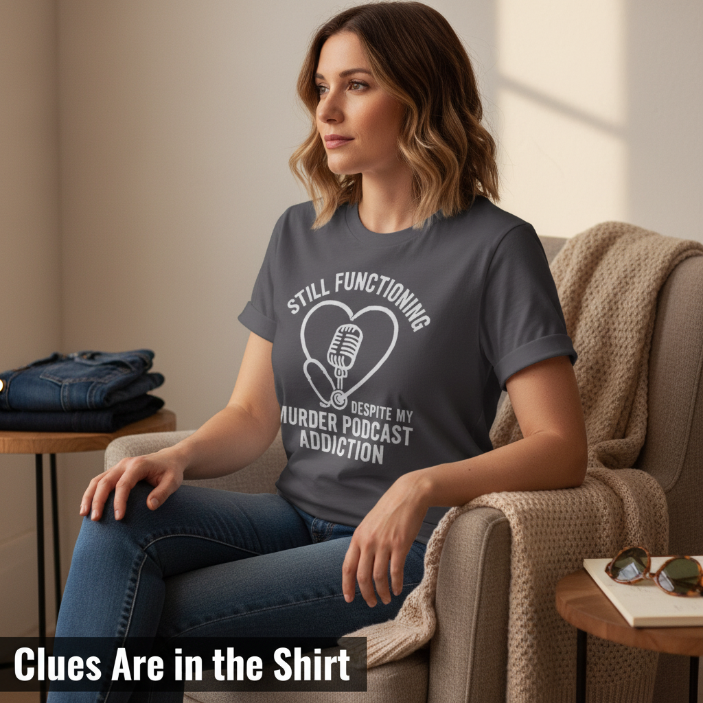 Murder Podcast Addiction T-Shirt__pair