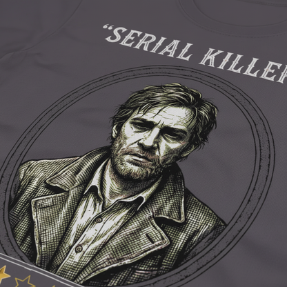 One Star Serial Killer T-Shirt__detail